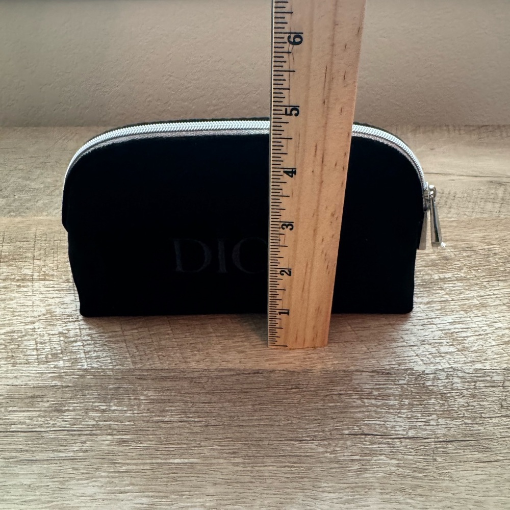 Dior Black Velvet Cosmetic Bag - NWT - Picture 3 of 6